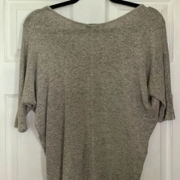 Aiden Y tan short sleeve oversized short sleeve shirt size medium - Picture 8 of 10